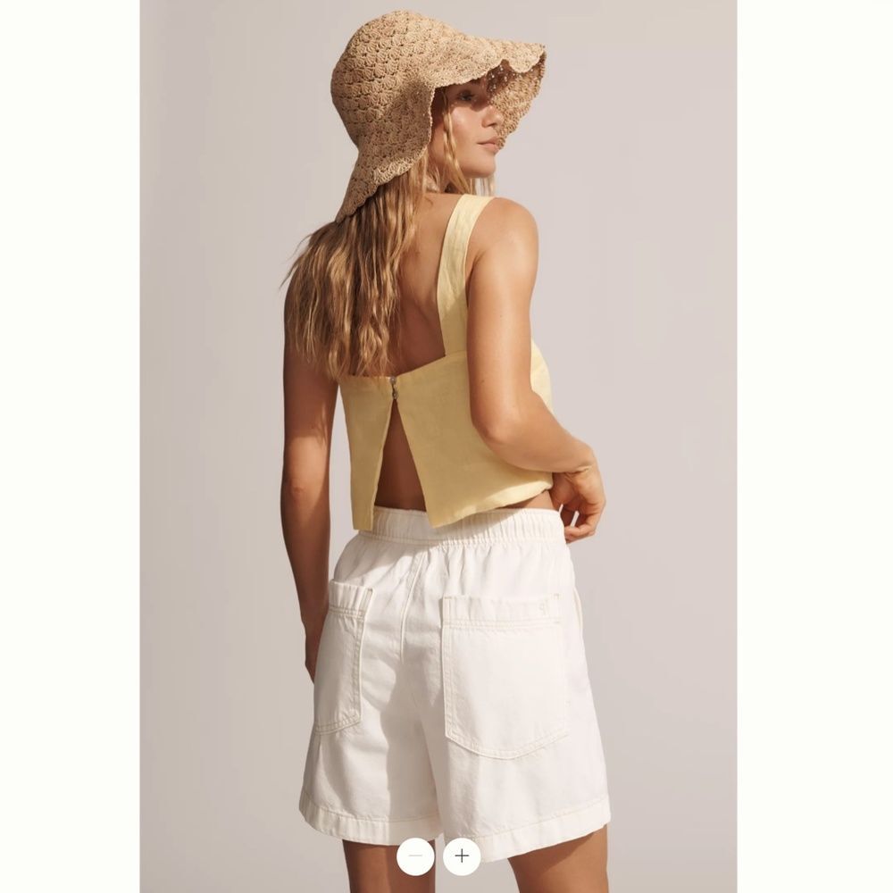 Anthropologie Pilcro PJ Pull-On Shorts - Picture 3 of 4